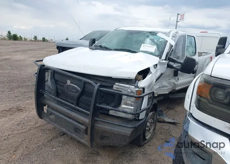 2021 Ford F-250 Xl z USA, uszkodzony, nr VIN 1FT7W2BN9MED96097